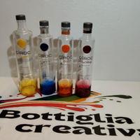 SET VODKA CIROC 4 BOTTIGLIE VUOTE DIVERSE 