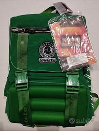 Zaino scuola Invicta mod. contrast 7000, vintage 