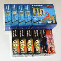 Lotto 14 Cassette VHS-C varie marche nuove