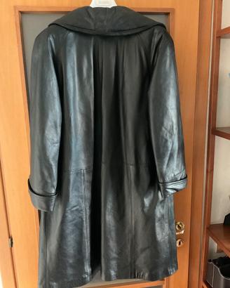 Cappotto in vera pelle donna mai usato