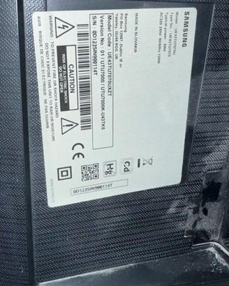Televisore Samsung ROTTO