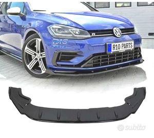 SPOILER LIP VOLKSWAGEN VW GOLF 7.5 R20 NERO LUCIDO