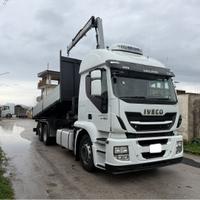 Stralis 460 e5 gru e ribaltabile mt 6.12 2013