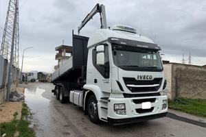 Stralis 460 e5 gru e ribaltabile mt 6.12 2013