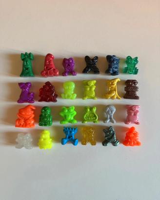 Collezione 24 Mini Figure Colorate Slime Vintage