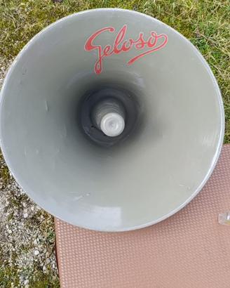Autoparlante  a tromba GELOSO vintage