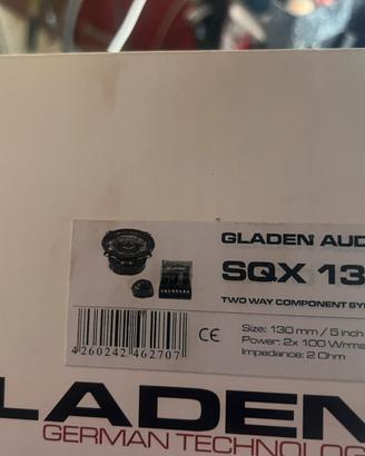 Gladen sqx130 kit 2 vie