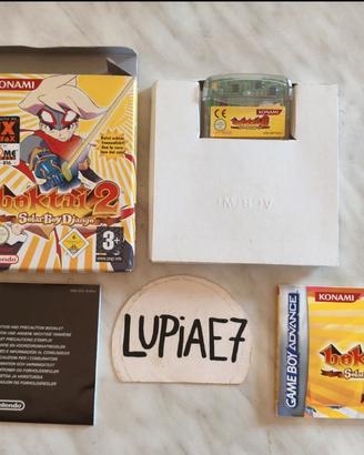 Boktai 2 originale Nintendo GBA ITA raro