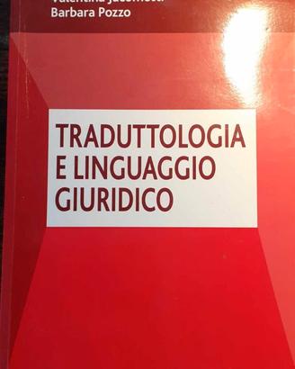 Traduttologia e linguaggio giuridico - Jacometti