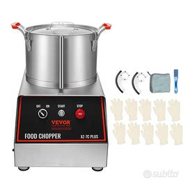 Robot da Cucina 750 W Tritatutto ca. 6,6 L Mixer