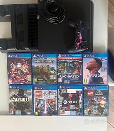 Ps4 slim da un 1TB Con giochi controller e cooler
