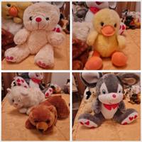 peluche varie dimensioni 40 pezzi