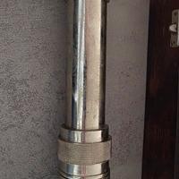 Periscopio ottico vintage in metallo con custodia 