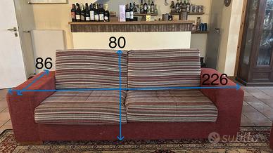 DIVANO LETTO MATRIMONIALE + DIVANO 2 POSTI