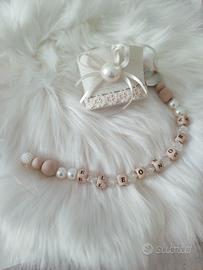 Catanella porta ciuccio neonati/bambini