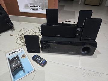 sistema home theatre 5.1 Yamaha 