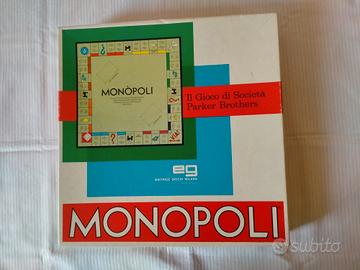 GIOCO IN SCATOLA Vintage MONOPOLI ANNI 80 EG 