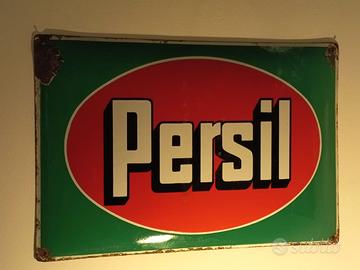 Insegna smaltata Persil anni 30