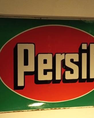 Insegna smaltata Persil anni 30