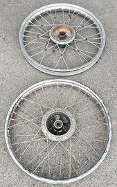 Ruota mozzo grimeca 120 pedale freno ktm