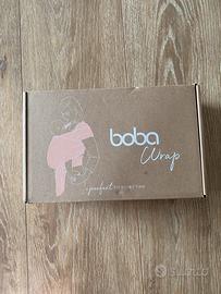 Fascia porta bebè.Boba wrap grigio.3,2-16kg. 0-18