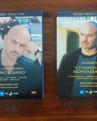 Cofanetti DVD commissario Montalbano 
