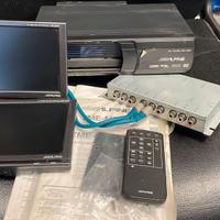 Alpine TME-M780 (2 MONITOR) + DHA S690 + 2 CUFFIE