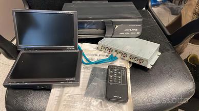 Alpine TME-M780 (2 MONITOR) + DHA S690 + 2 CUFFIE