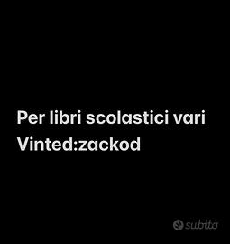 Libri scolatici di vario tipo