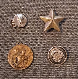 Militaria spille e medaglie