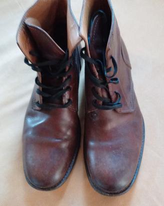 Stivali in pelle vintage 