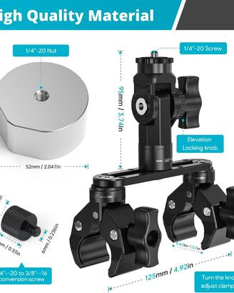 Supporto Starlink Mini / Mini X per Camper, Barca
