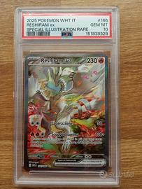 🔥 Reshiram ex WHT 166/086 – PSA 10 GEM MINT