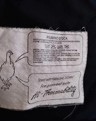 vero piumino d'oca AUSTRALIAN