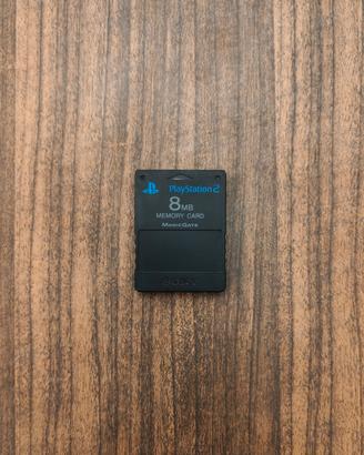 Memory card 8 MB per PlayStation 2