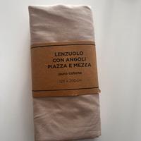 Lenzuolo 125x200 cm una piazza e mezza