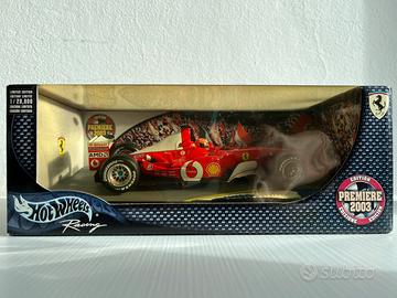 Hot wheels 1/18 F1 limited edition Shumacher