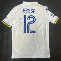 Maglia Hellas Verona Bessa 12 AUTOGRAFATA macronA