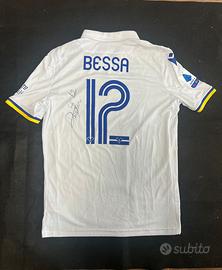 Maglia Hellas Verona Bessa 12 AUTOGRAFATA macronA
