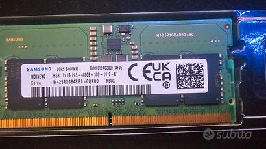 SODIMM SAMSUNG DDR5 8GB - 4800