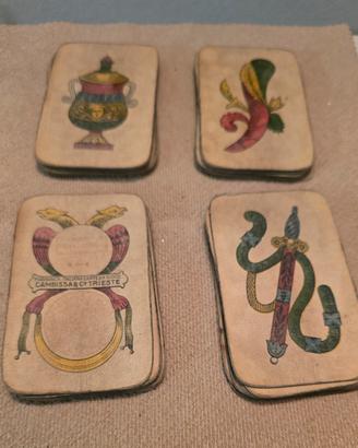 carte cambissa e candela Trieste 
