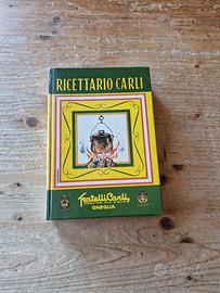 Ricettario Carli vintage 1977