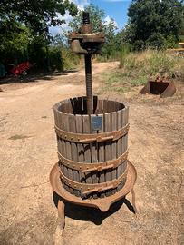 Torchio manuale per vendemmia uva