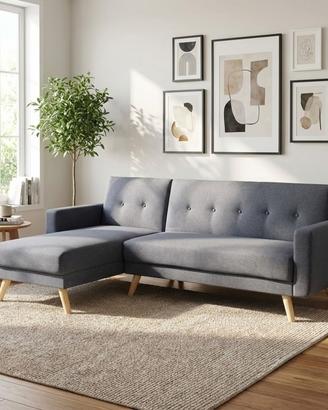 Divano Letto Penisola Chaise Longue Metalfranchi