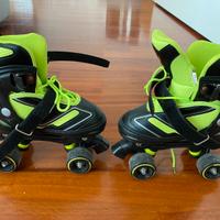 Pattini a rotelle e in linea (2 in 1) allungabili