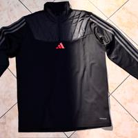 Black Adidas Tracksuit Felpa e pantalone
