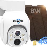 Hiseeu 3G/4G LTE Telecamera da Esterno con Scheda