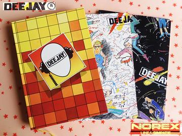 Vintage 1980 RADIO DEEJAY prima ed Diario Quaderni