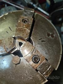 mandrino da 160 con morsetti  tornibili