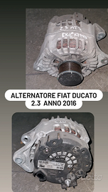 Alternatore fiat ducato 2.3 anno 2016